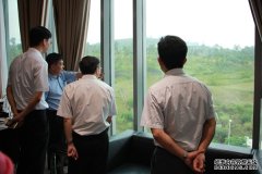 五象新区管委会领导莅临南宁绿地中心考察指导